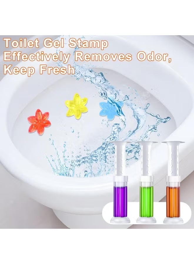 3-in-1 disinfectant and sanitizing gel syringe for toilets and sinks, with multiple scents. - Image 5